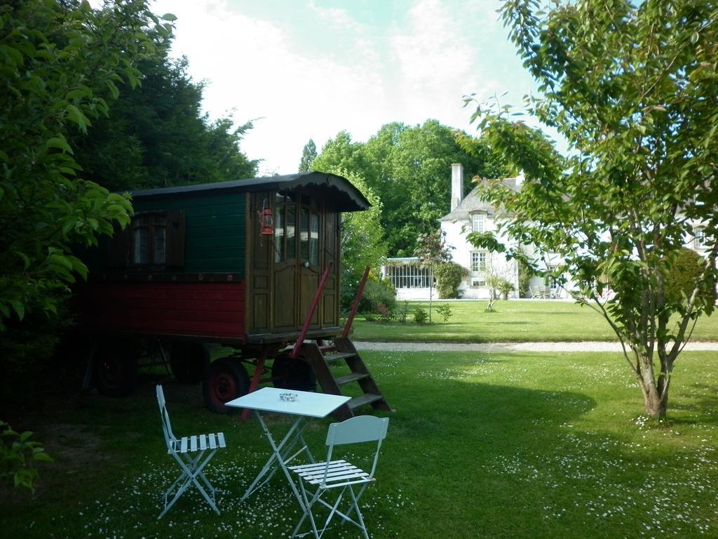 Bed and Breakfast Manoir De La Baronnie Saint-Malo Exterior foto